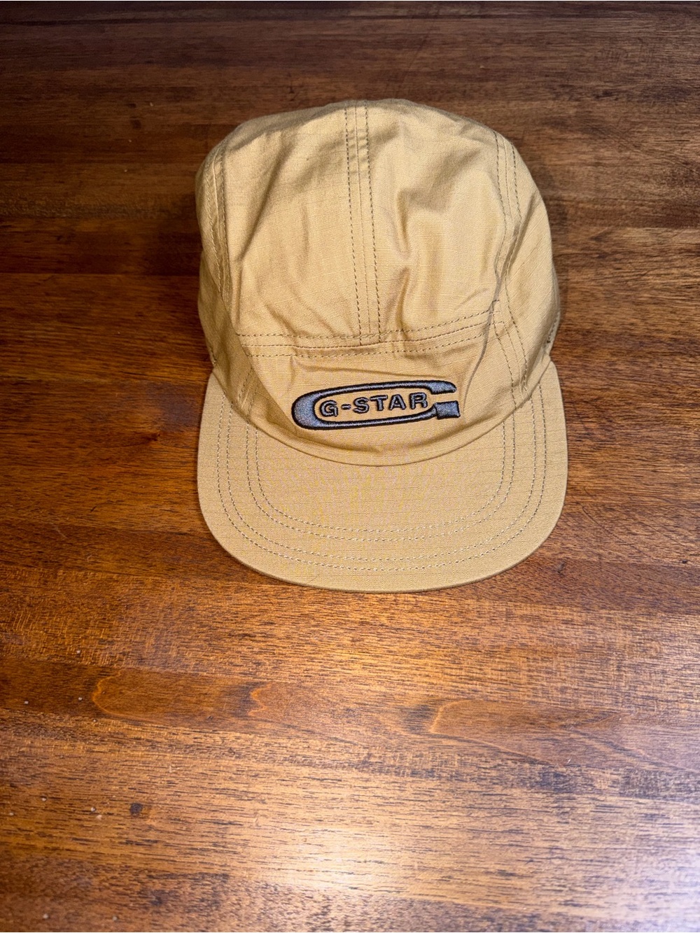 Raw G-Star Flat Brim  5 Panel Cap  Adjustable Gorpcore Y2K Streetwear